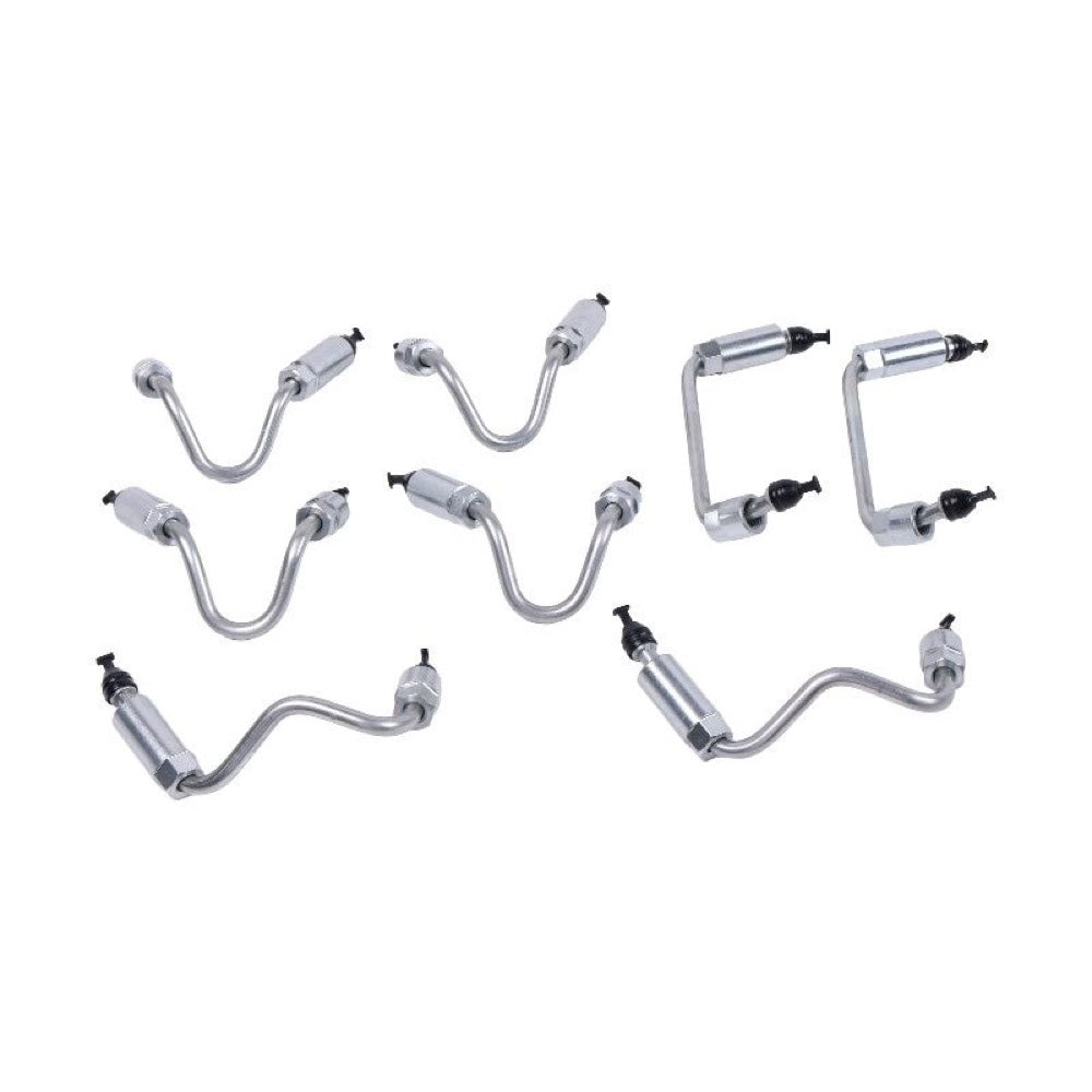 Stainless Steel Fuel Injector Line Set 97378825 97378828 suitable for 2004-2005 GM Engine 6.6L LLY Duramax Pickup Truck Sierra 2500HD 3500HD